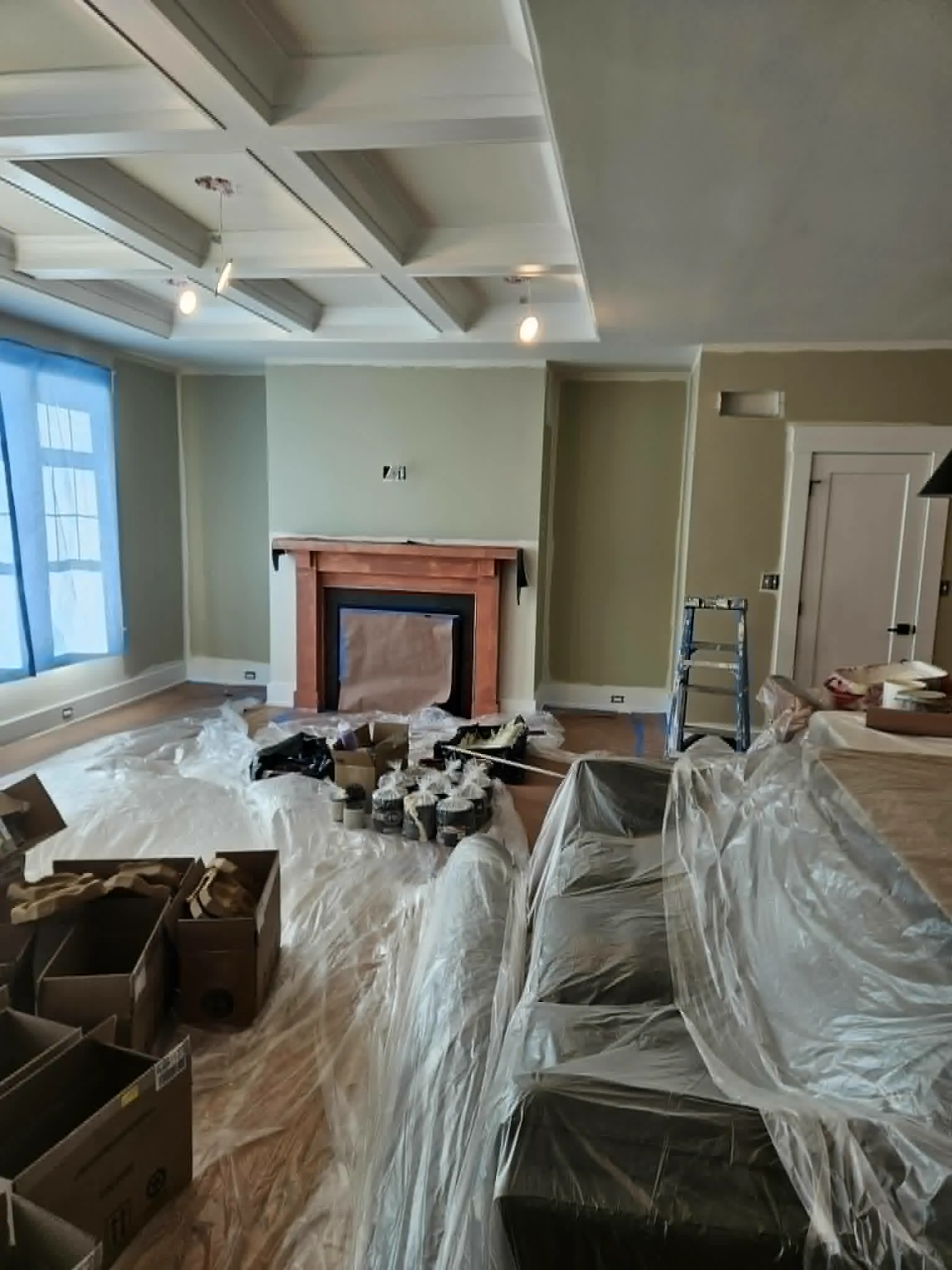 Before — project in progress